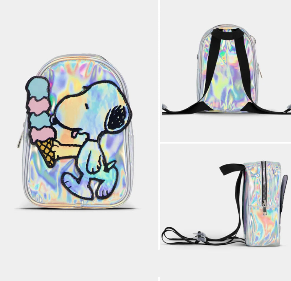 SNOOPY - Mini Backpack 'Shiny' - 23x 16,5x 9,5cm