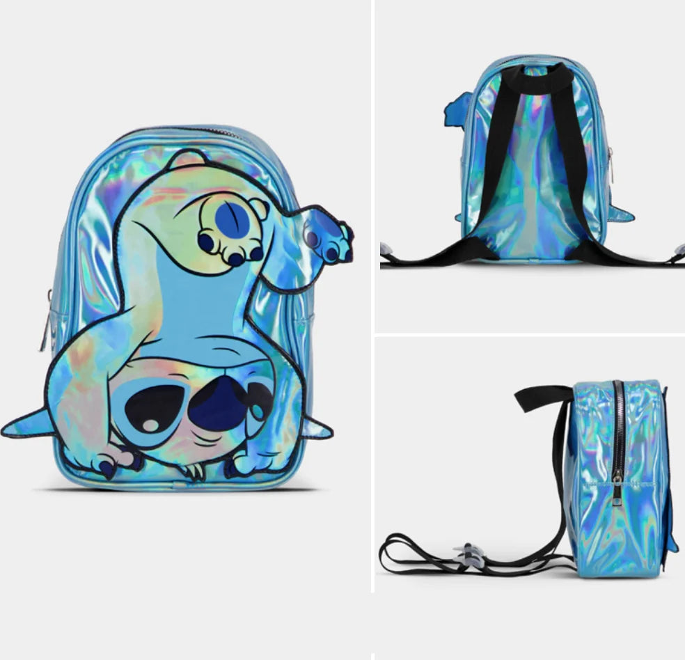 STITCH - Mini Backpack 'Shiny' - 23x 16,5x 9,5cm