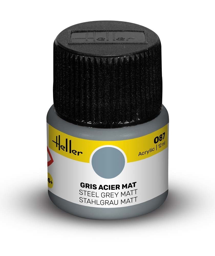 Acrylic Colour 087 Steel Grey Matt