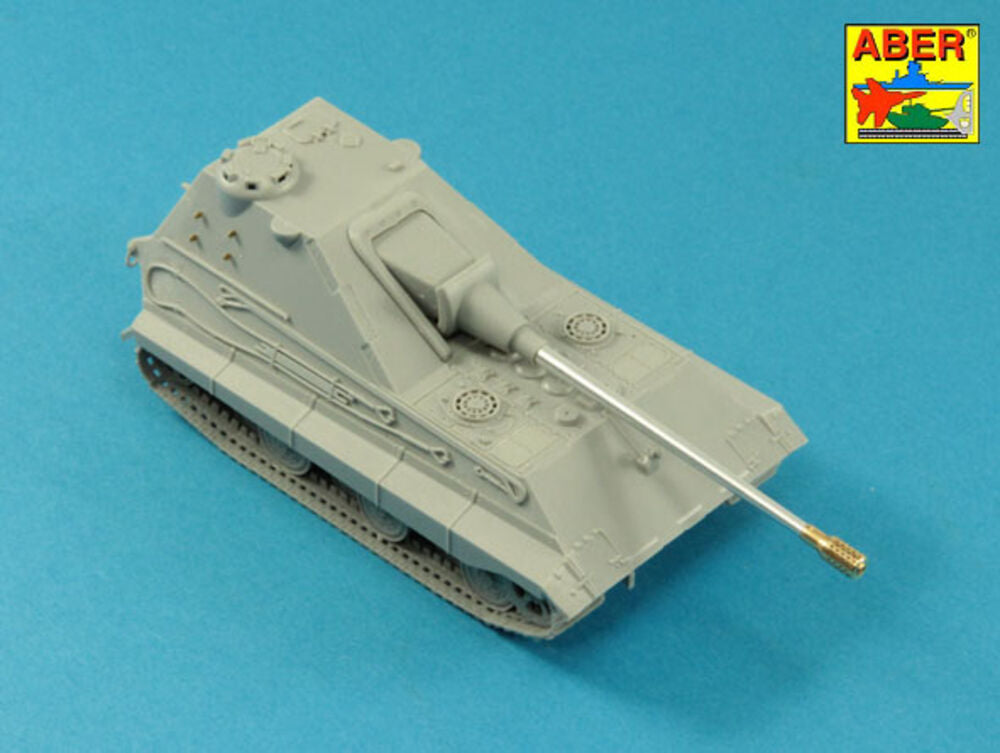 10,5/cm L/62 A/T gun barrel for German E-50 SPG Gun