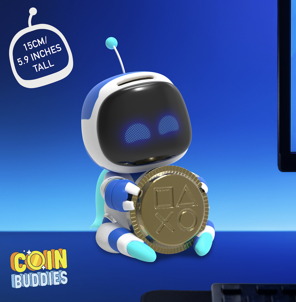 ASTRO BOT - Shaped Money Box with Sound 'Coin Buddies'