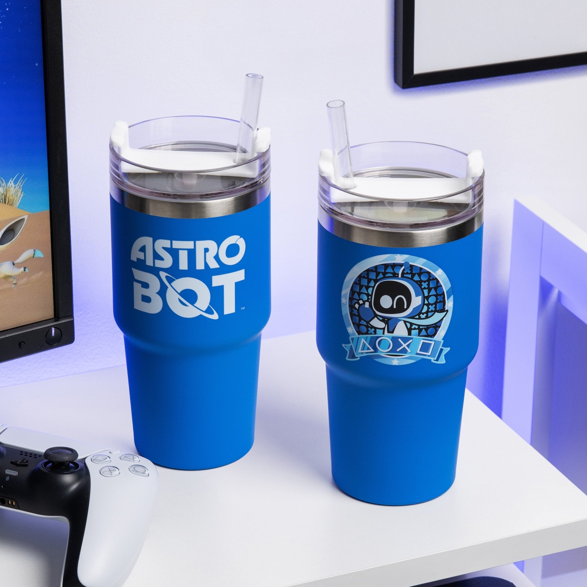 ASTROBOT - Mug de Voyage avec paille