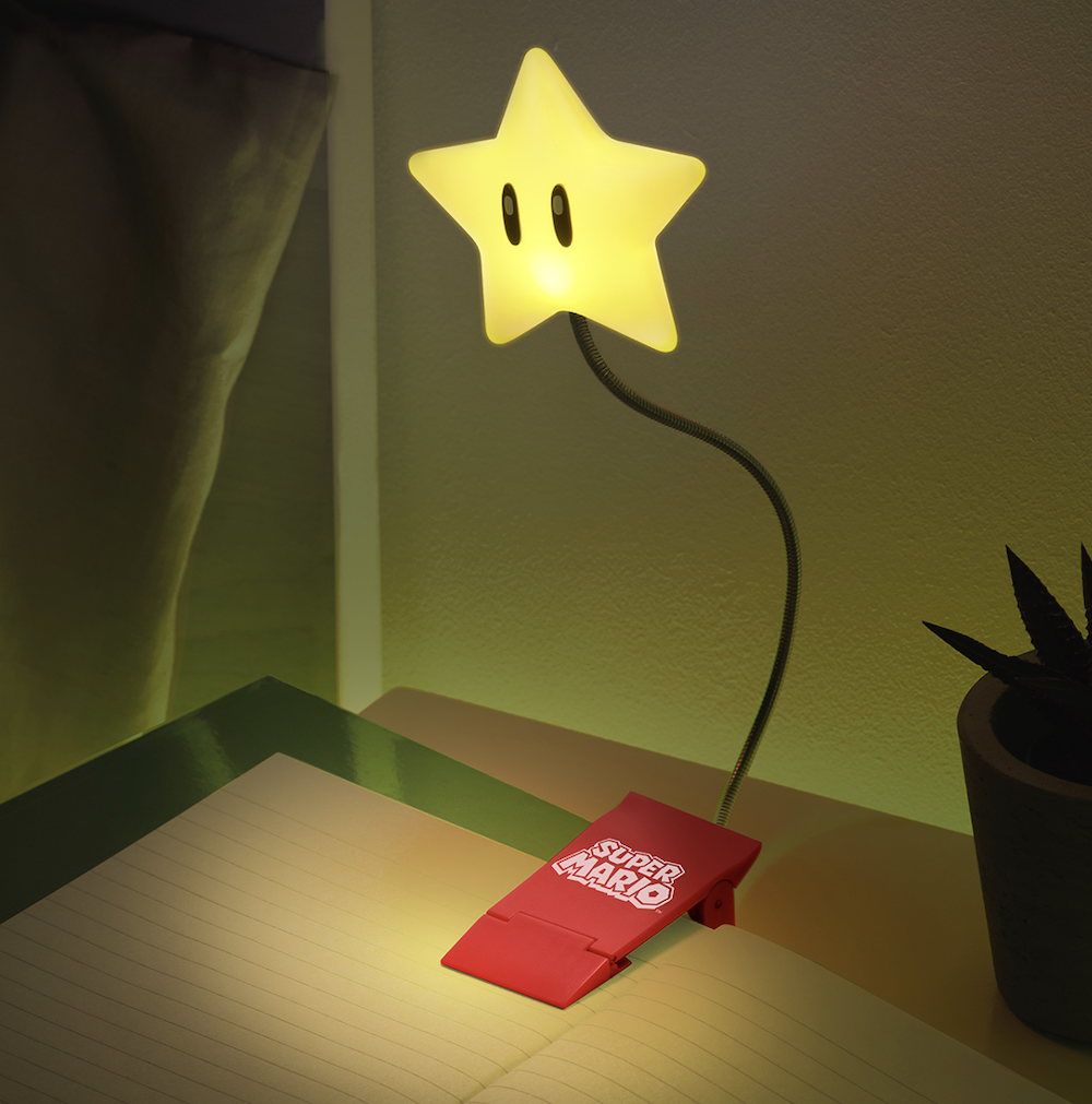 SUPER MARIO - Super Star - Book Light 19cm