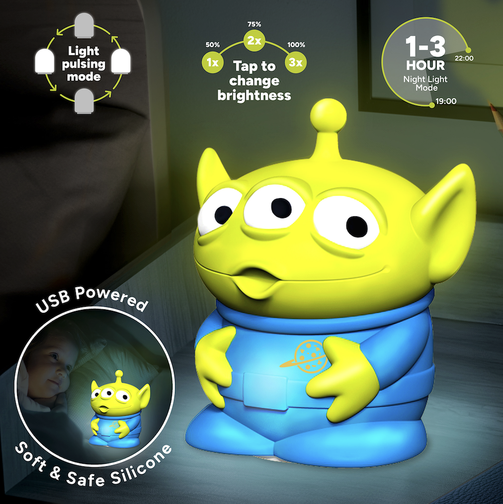TOY STORY - Alien - 'SquishyGlo' Décorative Light Rechargeable