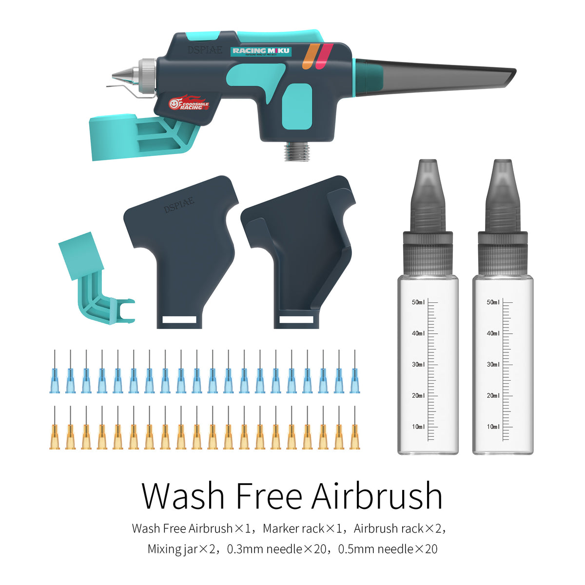 DSPIAE Miku Washless Airbrush - PT-AB-GSR2026