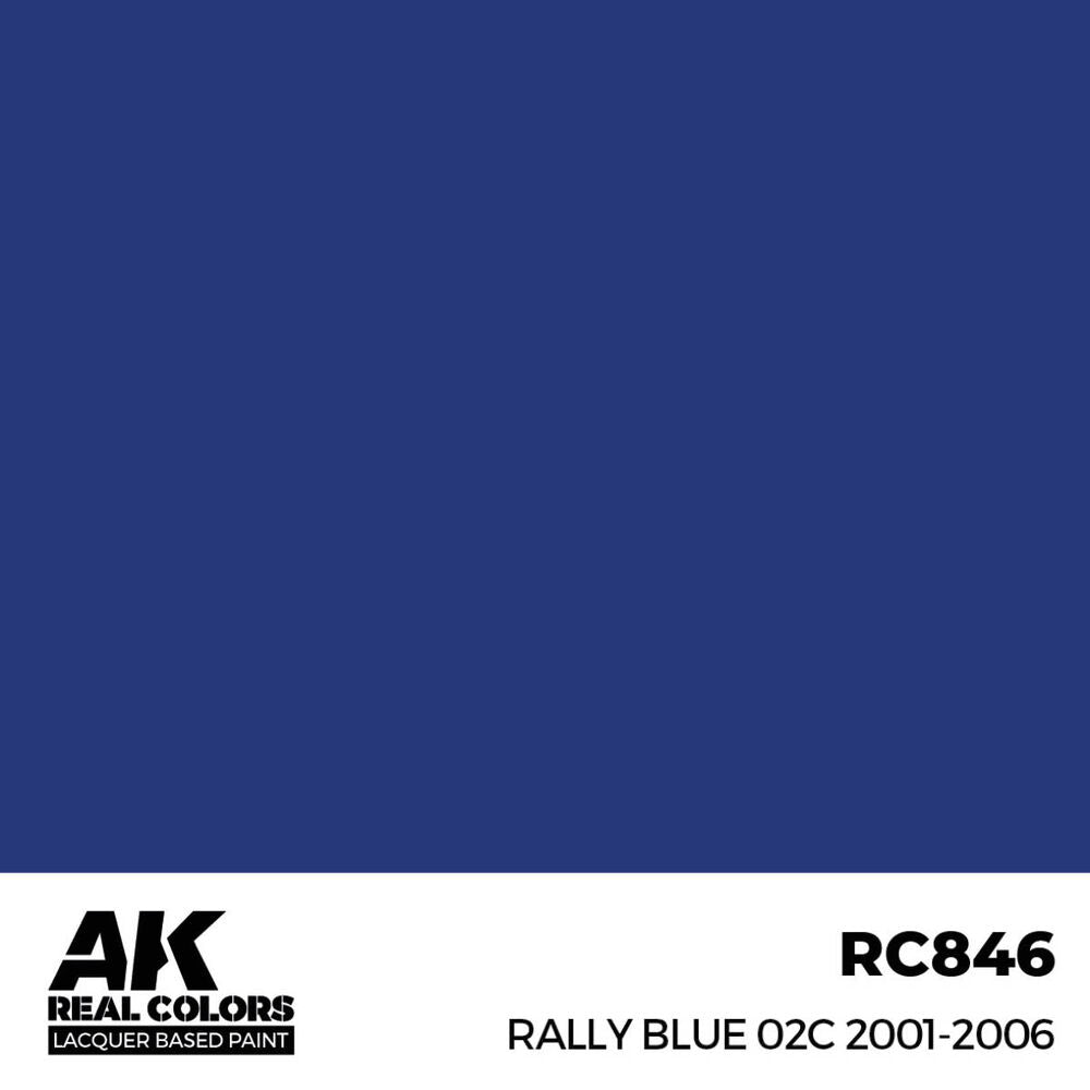 Real Colors: Rally Blue 02C 2001-2006 17ml.