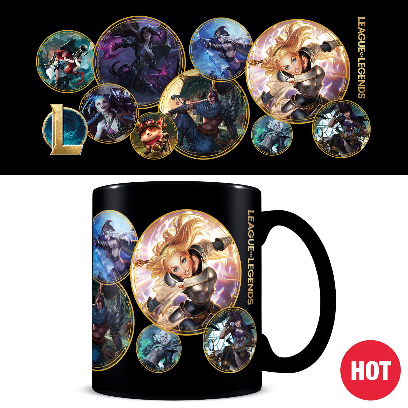LEAGUE OF LEGENDS - Mug Heat Change 10oz