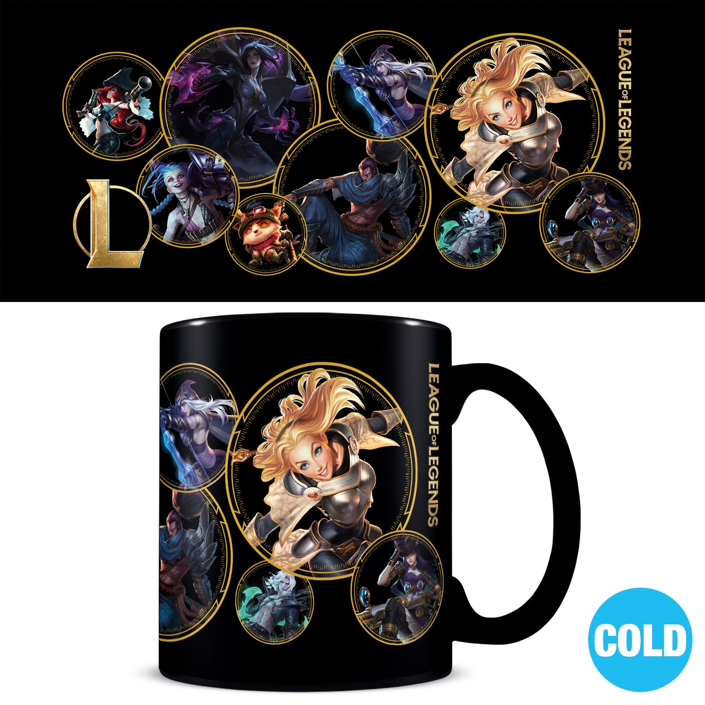 LEAGUE OF LEGENDS - Mug Heat Change 10oz