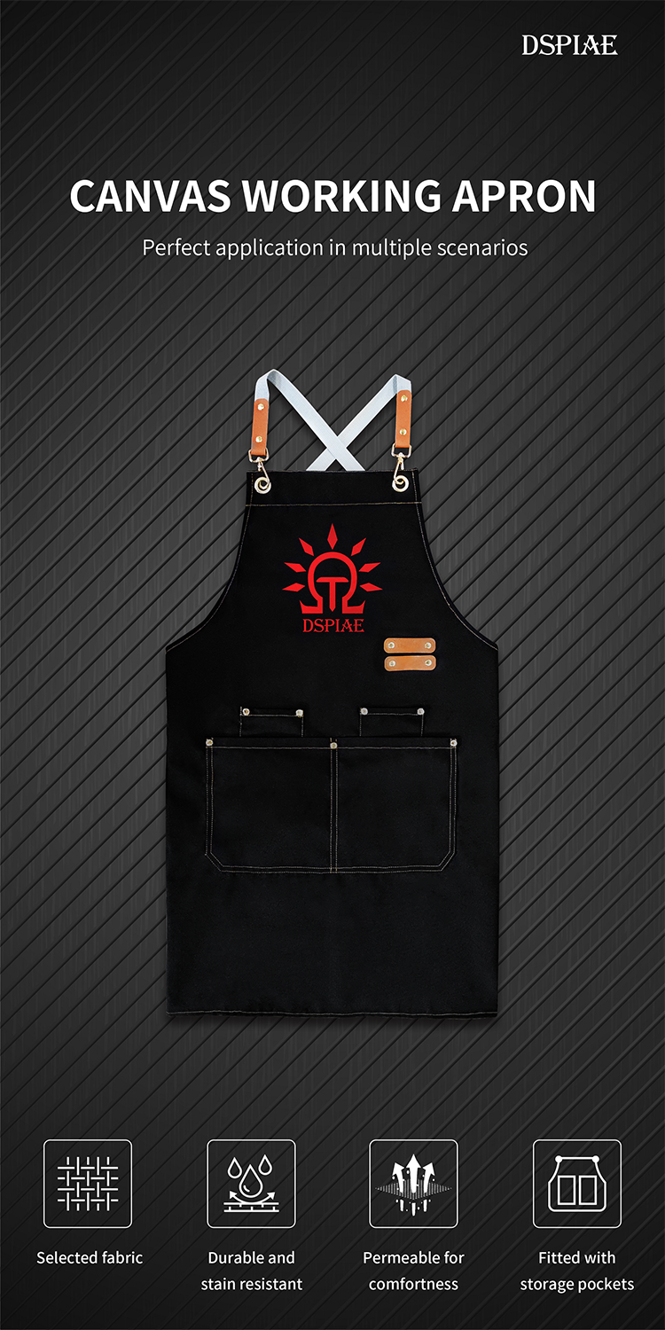 DSPIAE CAN-01 - CANVAS WORKING APRON