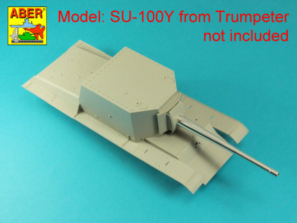 130mm Soviet B-13 barrel for SU-100Y SPG (Trumpeter)