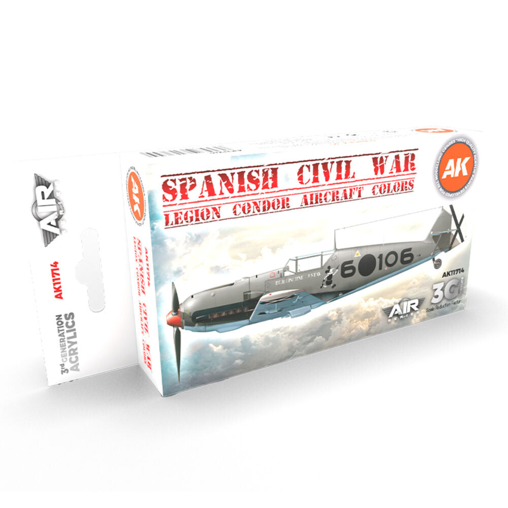 Spanish Civil War. Legion Condor Aircraft SET 3G