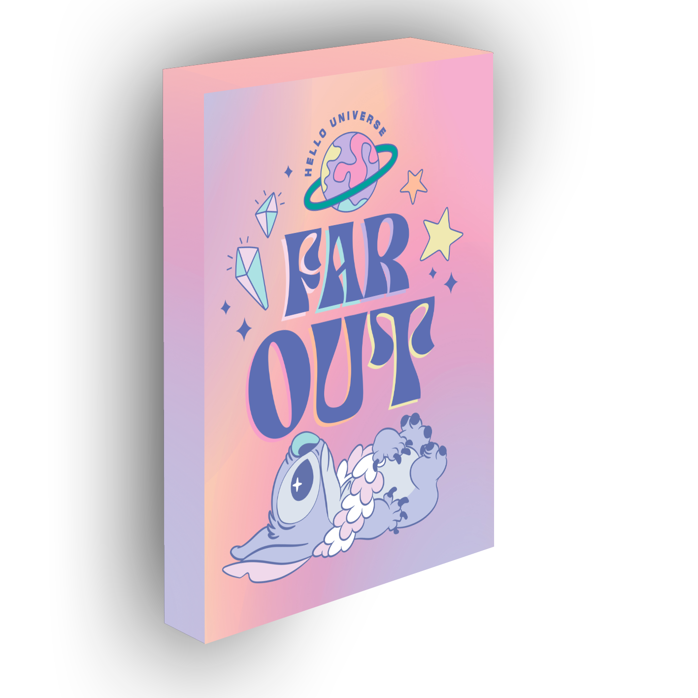 STITCH - Far Out - Light-Up Canvas 40x30cm