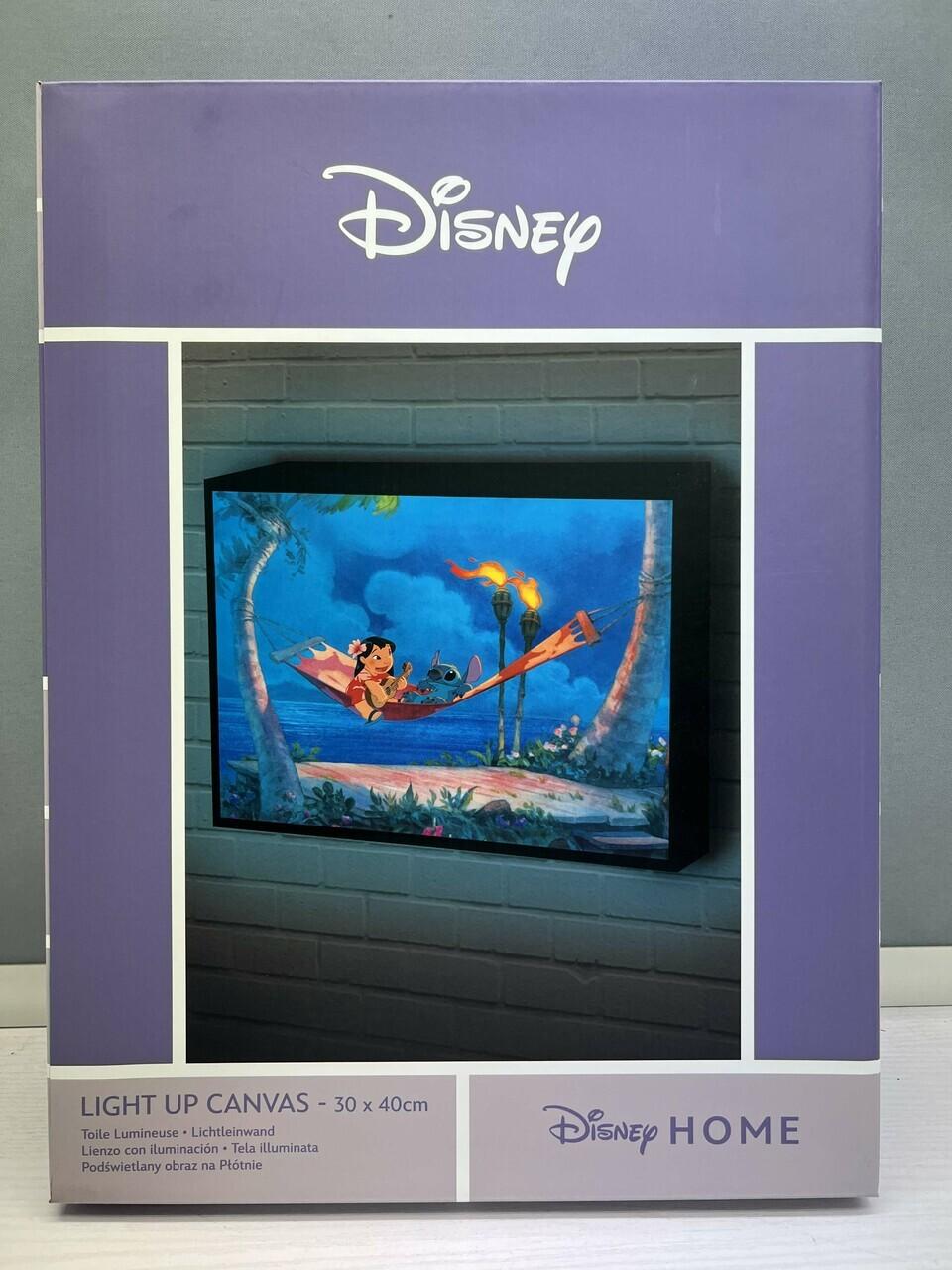 LILO & STITCH - Hammcock - Light Canvas 30x40 Cm