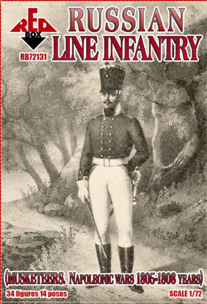 Russian line infantry(Musketeers)1805-08