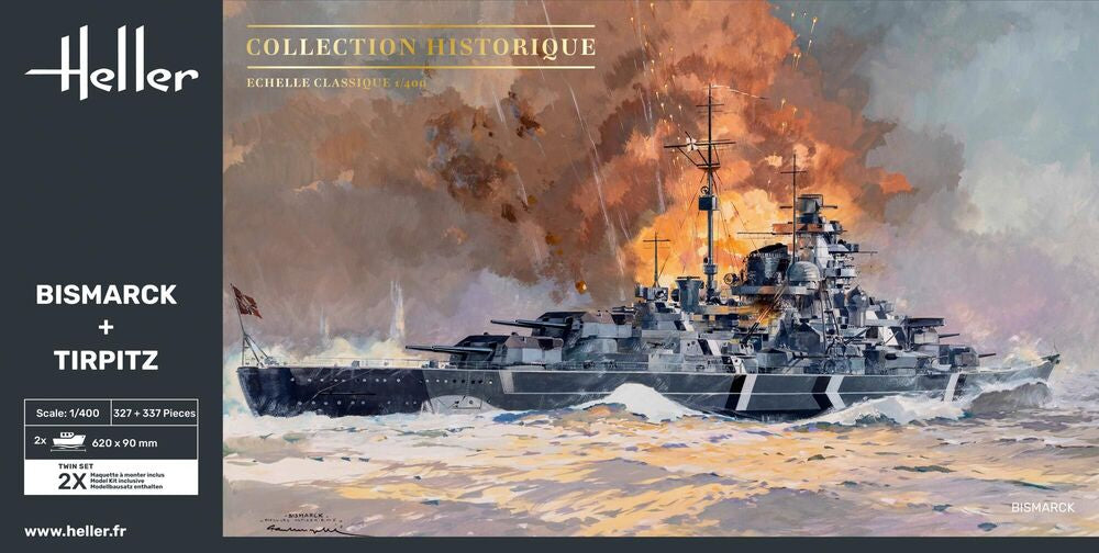 Twin Set Bismarck + Tirpitz