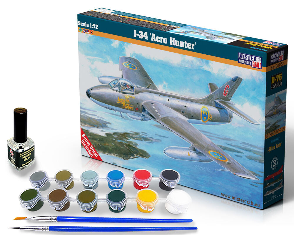 J-34 ACRO HUNTER START SET