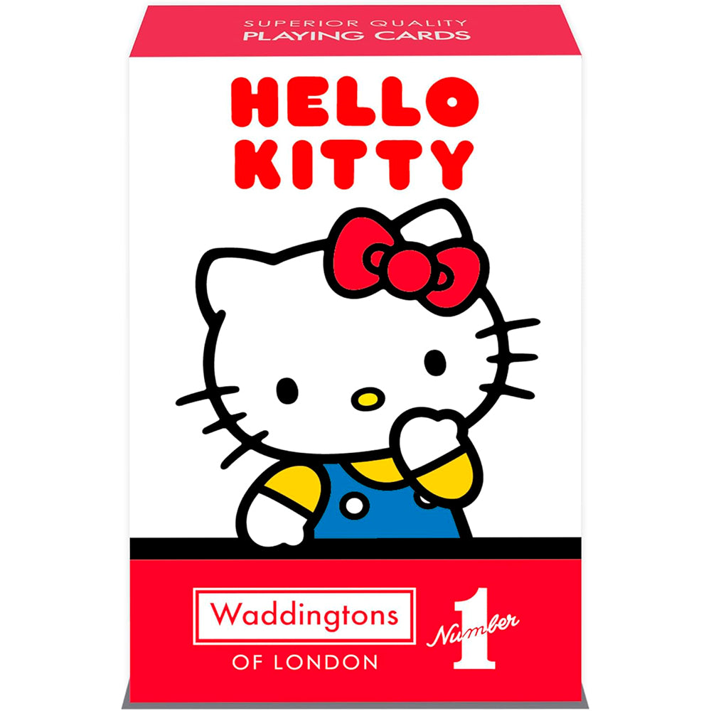 Winning Moves Hello Kitty - Waddingtons Number 1 Playing Cards English