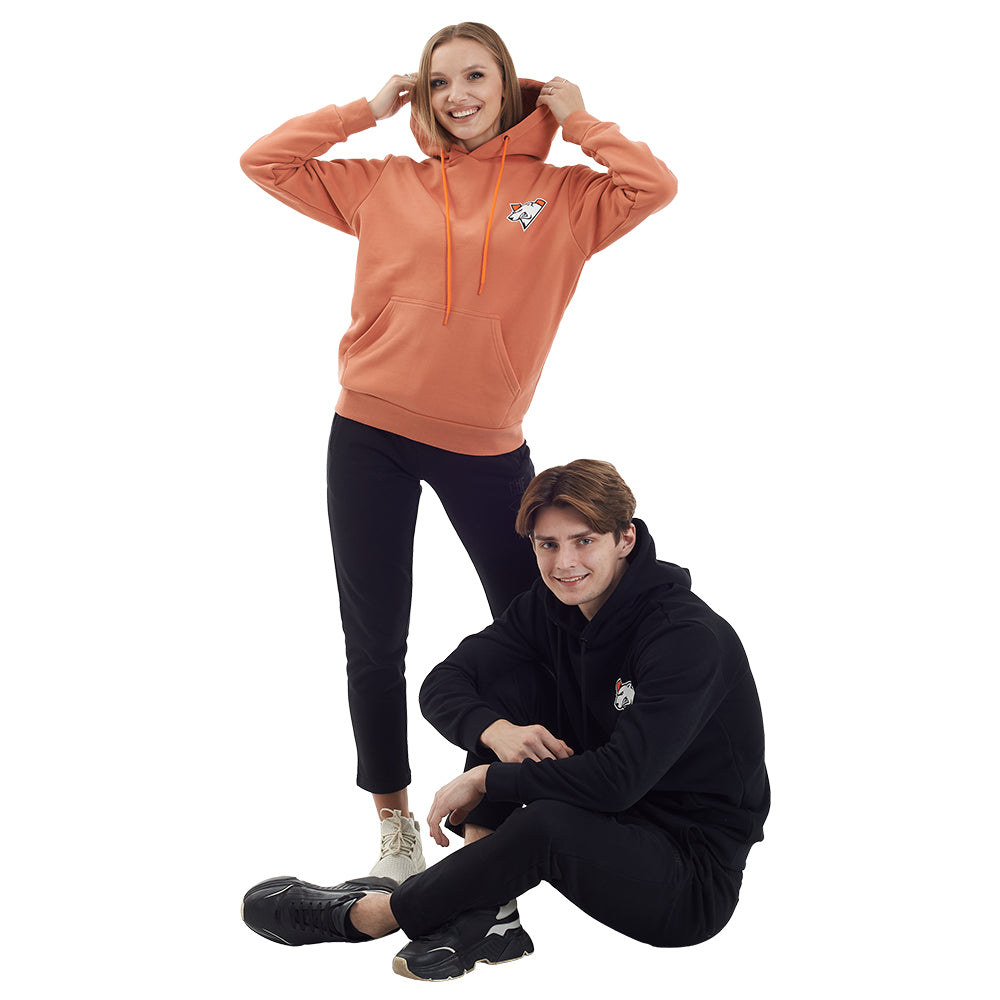 Virtus.pro Hoodie classic w/pocket orange, L
