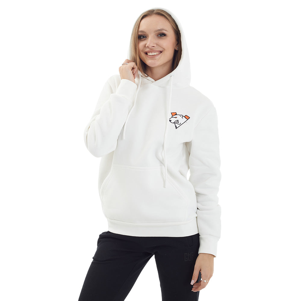 Virtus.pro Hoodie classic w/pocket white, XL