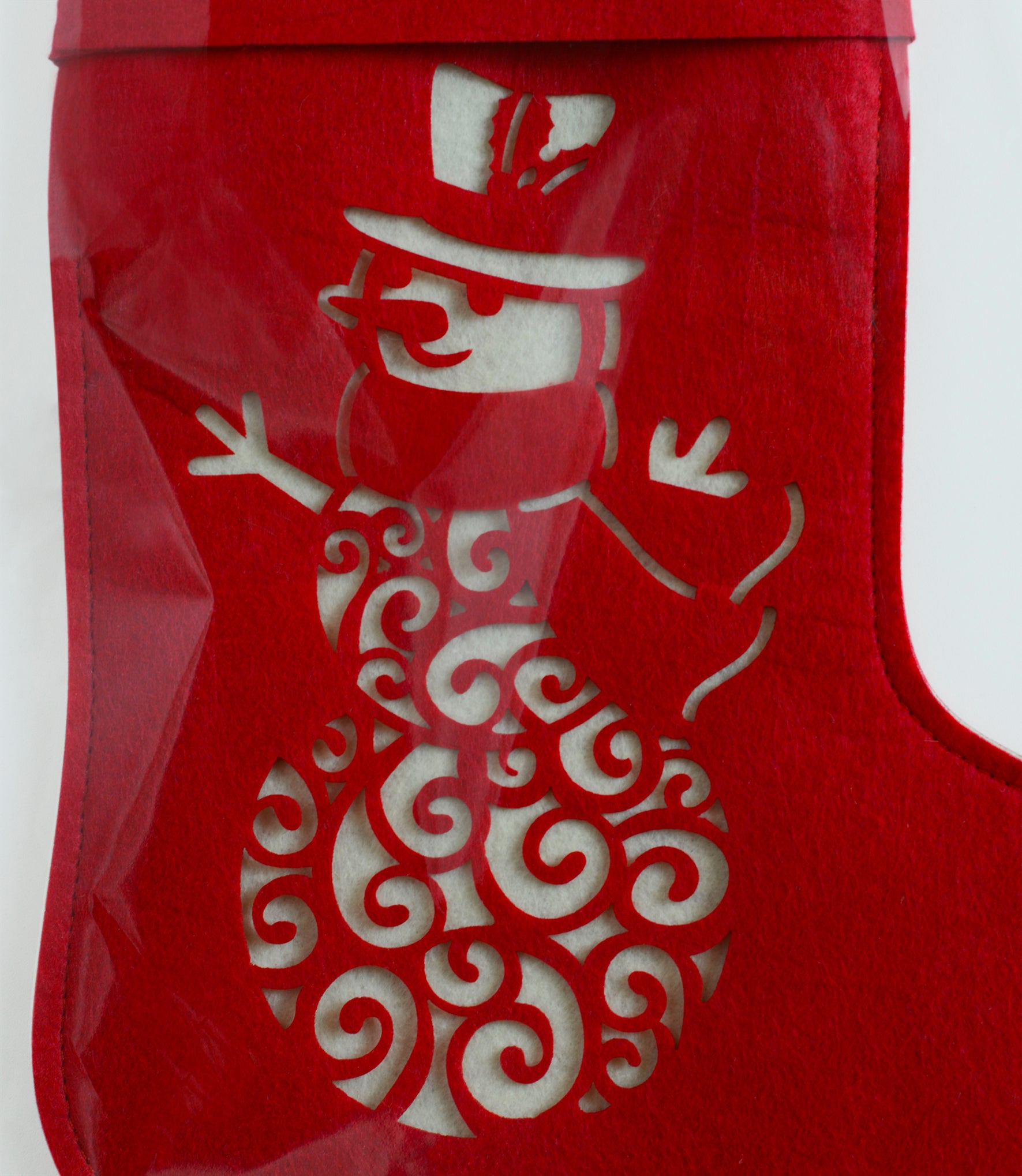 Gift sock WP MERCHANDISE with the Snowman image 40 cm