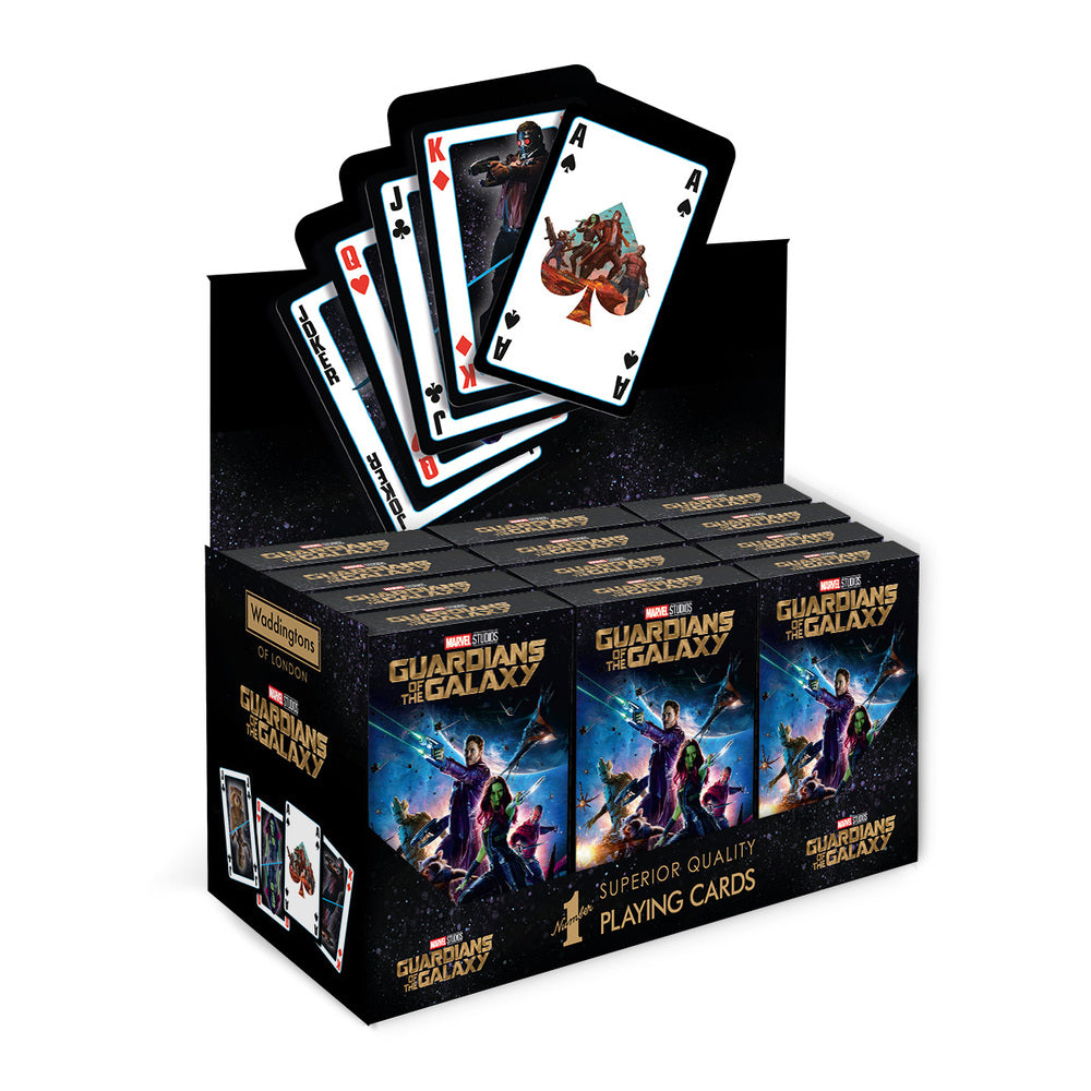 Winning Moves Guardians of the Galaxy - Waddingtons No.1 Playing Cards English