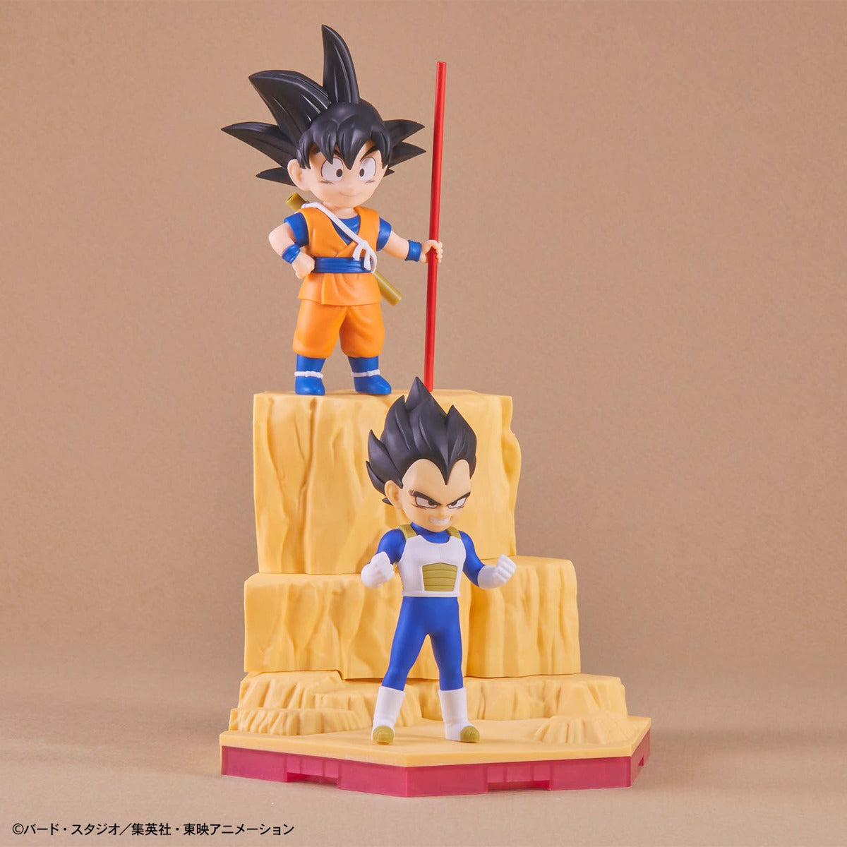 Dragon Ball DAIMA Plastic Model Son Goku (Mini) & Vegeta (Mini)