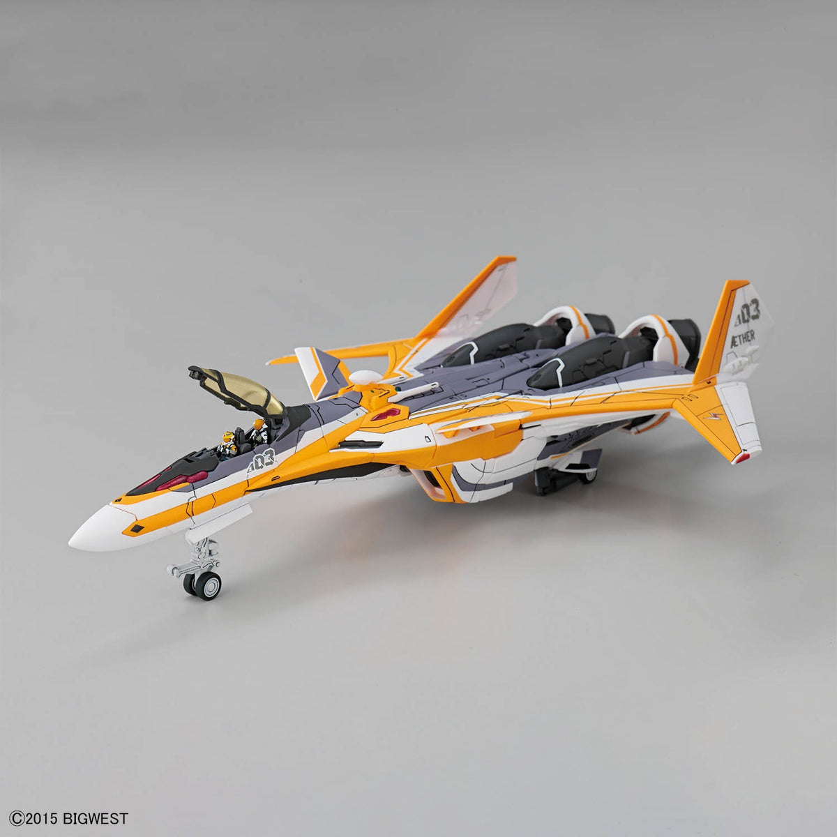 HG 1/100 VF-31E Siegfried (Chuck Mustang's Unit)