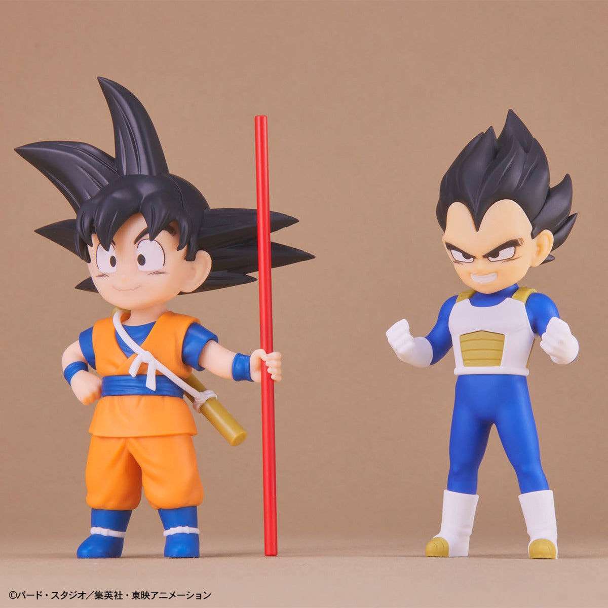Dragon Ball DAIMA Plastic Model Son Goku (Mini) & Vegeta (Mini)