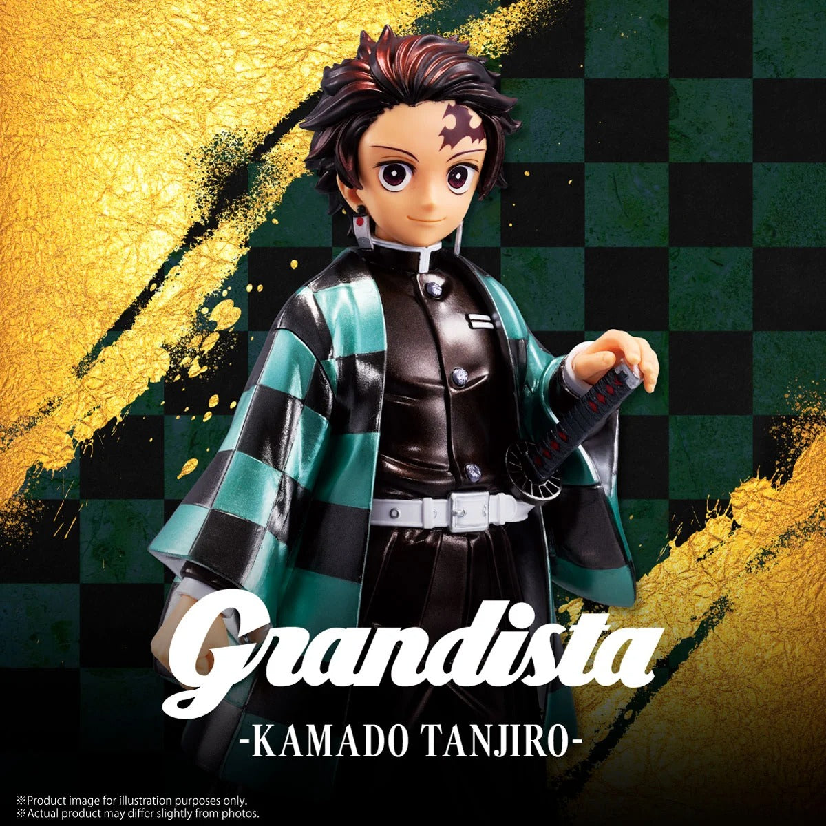 DEMON SLAYER - Tanjiro Kamado - Figure Grandista 24cm