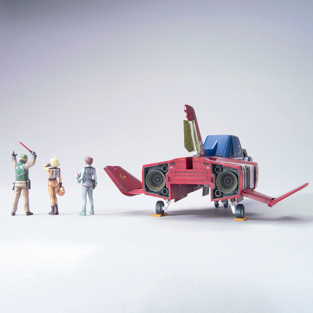 U.C. Hard Graph 1/35 E.F.S.F. Multipurpose Light Fighter FF-X7 Core Fighter