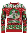 Wallace & Gromit Christmas Sweater Cracking Christmas Old Chum! Size XL