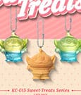 Pixar Sweet Treats Series Keychains 3-Pack 4 cm