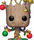 Marvel Comics POP! Marvel Holiday Vinyl Bobble-Head Groot (Lights & Ornaments) 9 cm