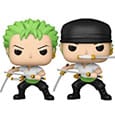 One Piece POP! Animation Vinyl Figures Zoro (Refresh) w/Ch 9 cm Assortment (6)