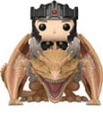 House of the Dragon POP! Rides Vinyl Figure Aegon Targaryen w/ Sunfyre 14 cm