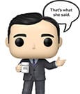 The Office POP! Sayings Vinyl Figure Michael 9 cm