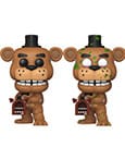 Funko Fusion POP! Games Vinyl Figures Freddy Fazbear with Pizza Launcher w/CH 9 cm Assortment (6)