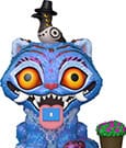 KPop Demon Hunters POP! Animation Vinyl Figure Tiger w/Bird 9 cm