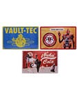 Fallout Tin Signs 3 Pack Brands