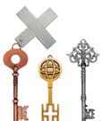 Silent Hill 2 Replicas 3-Set Keys