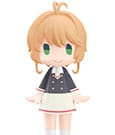 Cardcaptor Sakura: Clear Card with Garterbelt HELLO! GOOD SMILE Action Figure Sakura Kinomoto: Tomoeda Junior High School Uniform Ver. 10 cm