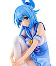 Konosuba God's blessing on this wonderful world! PVC Statue Aqua: Light Novel 10th Anniversary Ver. 15 cm