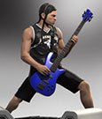Metallica Rock Iconz Statue Robert Trujillo Limited Edition 22 cm