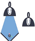 Spirited Away Pop-Up Mini Towel No Face 25 x 25 cm