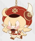 Genshin Impact Character Metal Keychain Klee