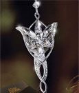 Lord of the Rings Pendant Arwen´s Evenstar (silver plated)