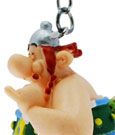 Asterix Keychain Obelix with Flowers 13 cm