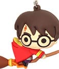 Harry Potter Rubber Keychain Harry Potter & Broomstick 7 cm