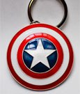 Marvel Comics Metal Keychain Captain America Shield