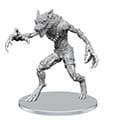 Pathfinder Deep Cuts Unpainted Miniature Meladaemon (Famine Daemon)